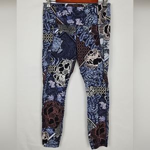 Athleta Patchwork Salutation 7/8 Tight M